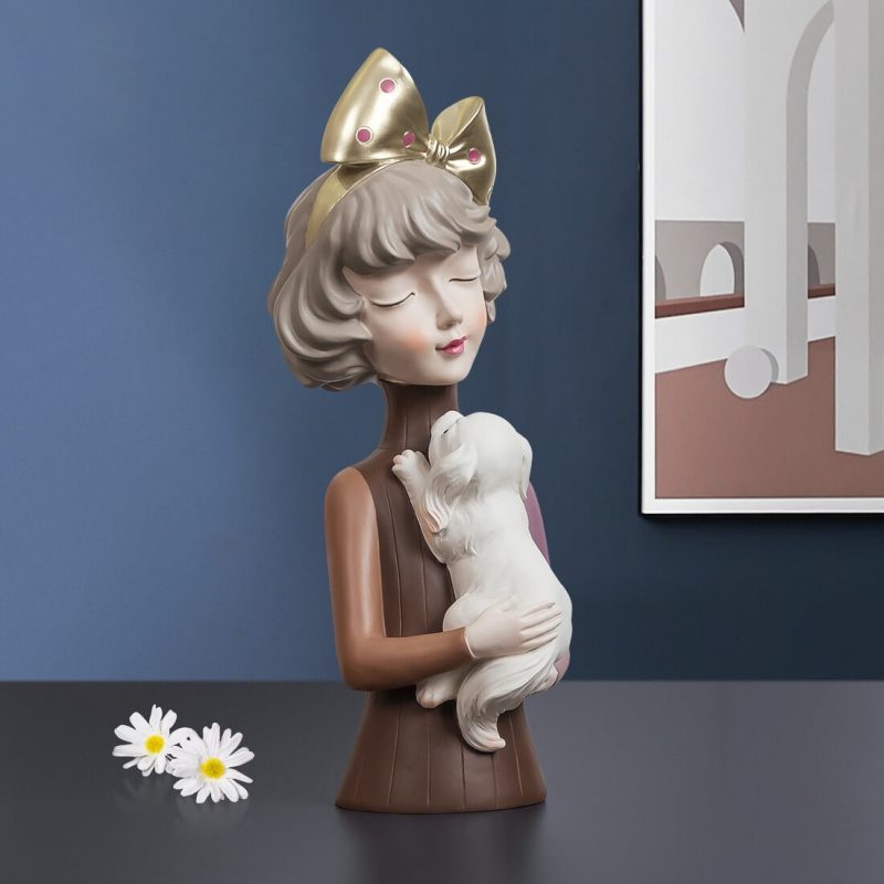 Butterfly Girl Sculpture Ornament - Image 4